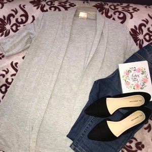 Grey Cardigan!